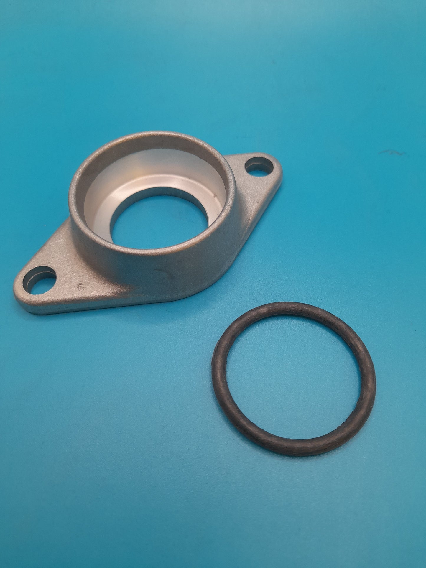 Superchared Mini Water pump to engine block flange plate