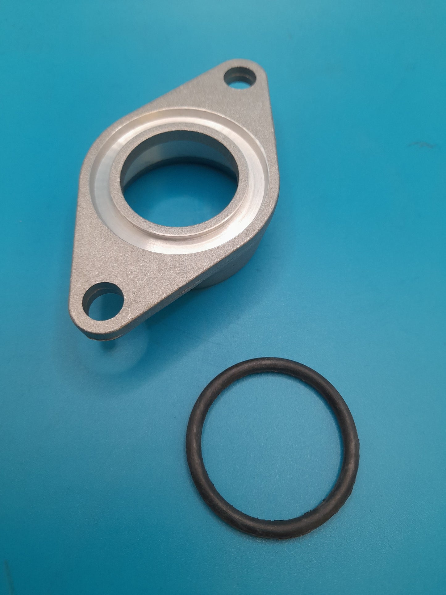 Superchared Mini Water pump to engine block flange plate